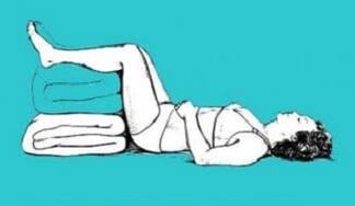 Στάση κατά την έξαρση της θωρακικής οστεοχόνδρωσης